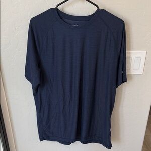 Old Navy Active Men's Deep Blue Short Sleeve Tee